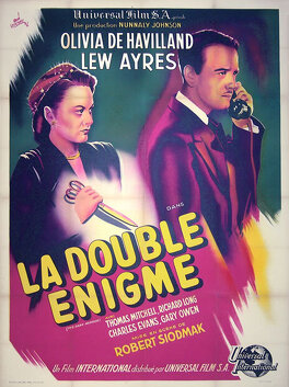 Affiche du film La double enigme