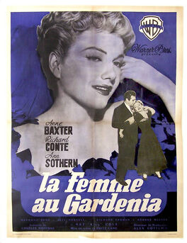 Affiche du film La Femme au gardénia