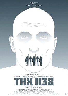 Affiche du film THX 1138
