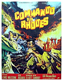 Couverture de Commando Sur Rhodes