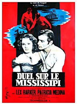 Affiche du film Duel Sur Le Mississipi