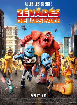 Affiche du film Les Zévadés de l'espace