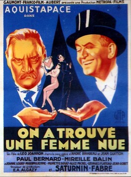 Affiche du film On A Trouvé Une Femme Nue