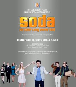 Affiche du film Soda, un trop long week-end