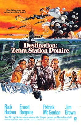 Affiche du film Destination Zebra, station polaire