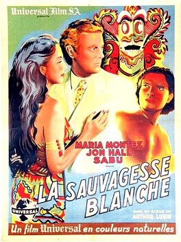 Affiche du film La Sauvagesse Blanche