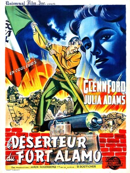 Affiche du film Le déserteur de fort Alamo