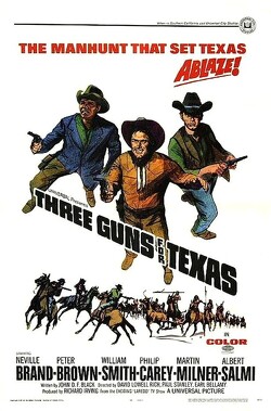 Couverture de Three Guns For Texas
