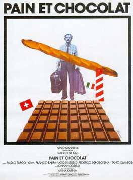 Affiche du film pain et chocolat