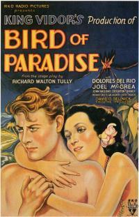 Affiche du film L'oiseau de Paradis