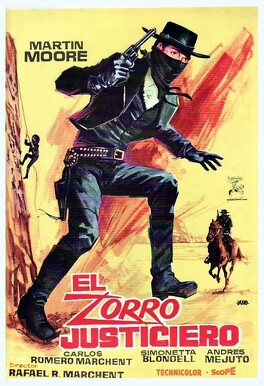 Affiche du film Zorro, Le Justicier