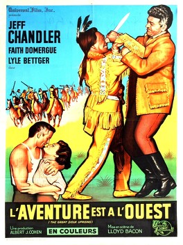 Affiche du film L'Aventure Est A L'Ouest