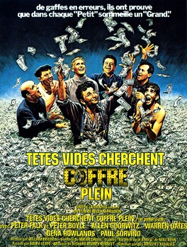 Affiche du film Têtes Vides Cherchent Coffre Plein