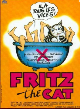 Affiche du film Fritz The Cat