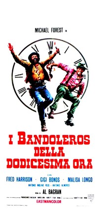 Affiche du film I Bandoleros Della Dodicesima Ora