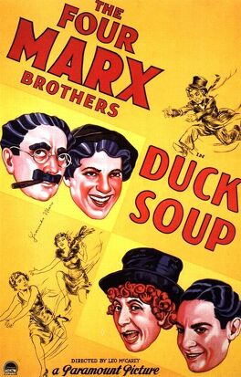 Affiche du film La Soupe au canard (Duck Soup)