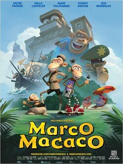 Couverture de Marco Macaco - L'île aux pirates