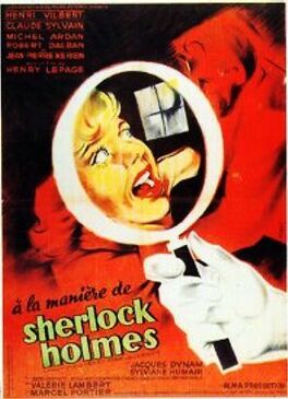 Affiche du film À la manière de Sherlock Holmes