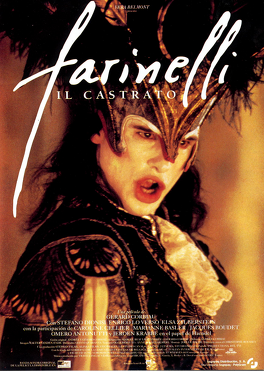 Affiche du film Farinelli, il castrato
