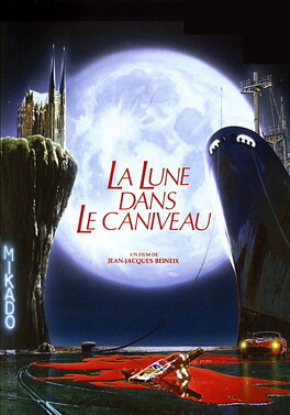 Affiche du film la lune dans le caniveau