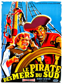 Affiche du film Le Pirate Des Mers Du Sud