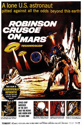 Affiche du film Robinson Crusoé Sur Mars