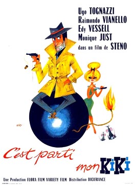 Affiche du film C'Est Parti Mon Kiki