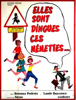 Affiche du film Elles Sont Dingues Ces Nénettes...