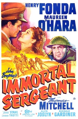 Affiche du film Immortal Sergeant