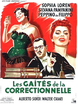 Affiche du film Les Gaîtés De La Correctionnelle