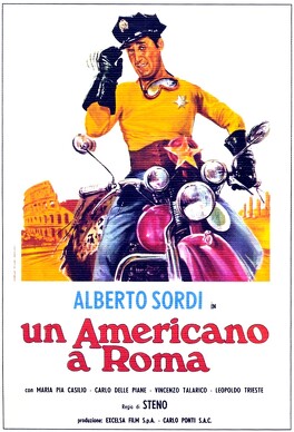 Affiche du film Un Americano A Roma