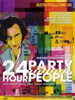 Affiche du film 24 hour party people