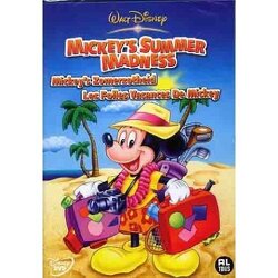 Couverture de Les Folles Vacances de Mickey