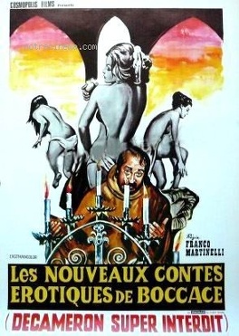 Affiche du film Les Nouveaux Contes Erotiques De Boccace