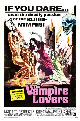 Affiche du film The Vampire Lovers