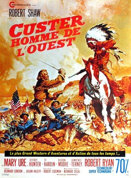 Affiche du film Custer, l'homme de l'ouest