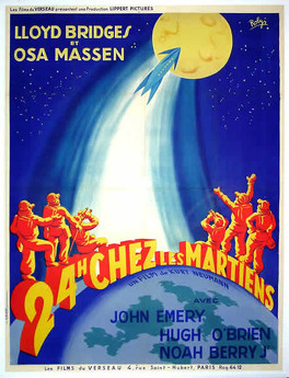 Affiche du film Vingt-quatre heures chez les Martiens